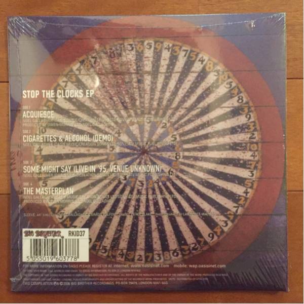 UK盤 限定7inch 2枚組 】OASIS / STOP THE CLOCKS EP Oasis - Stop the