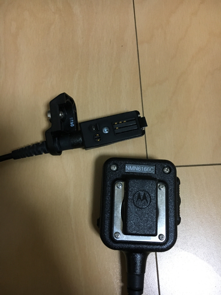 motorola saber ハンドマイクモトローラ セイバーLE装備 ポリス 店頭