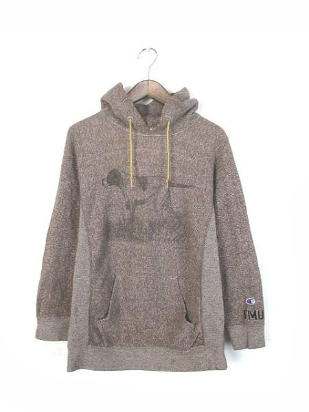 STUSSY × UNDEFEATED × HECTIC パーカー SMU Champion