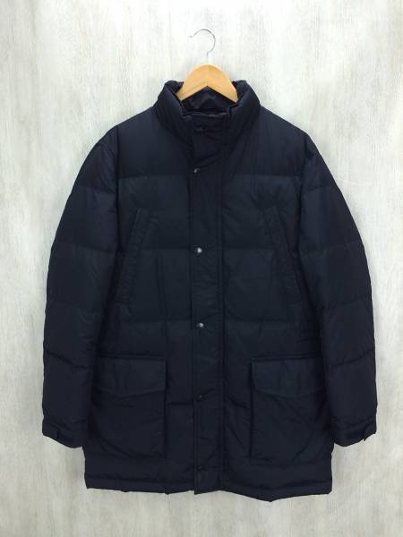 BURBERRY◆ダウンジャケット/XL/ナイロン/BLK/シミ有