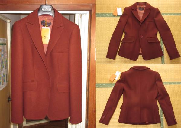 ETRO ブレザージャケット ブラウン系 size40 Italy エトロ エトロブレザージャケットsize40イタリア製付属有