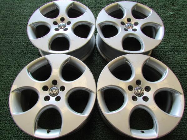 ★1613K VWフォルクスワーゲン ポロ GTI純正*7J+46 PCD100*4本