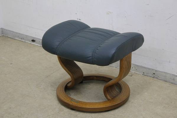 EKORNES（エコーネス）　ストレスレス　オットマン　北欧家具　本革　スツール 北欧エコーネスEKORNES/ストレスレス/オットマン本革スツール