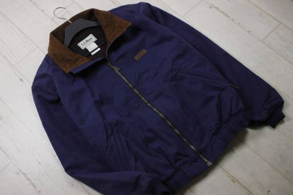 RF95◎USA製！エルエルビーンLLBEAN ジップブルゾンL