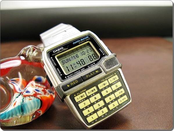 DBC-V500 Casio Easy Rec DATABANK Vintage CASIO Watch EASY REC 