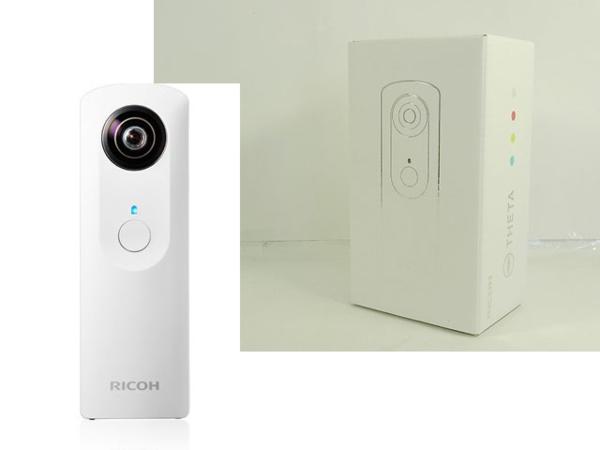 A◆6410◆RICOH THETA m15 リコー 360°カメラ ホワイト
