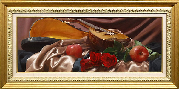 【GLC】和田直樹「暖かな旋律」25号白日会員リアリズム大型逸品!