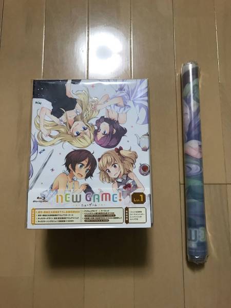 NEW GAME! Blu-ray 1巻新品未再生 おまけ付 イベント応募券無し