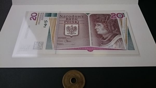 未　ポーランド　歴史家ドゥウゴシュ記念 20Z フォルダー入