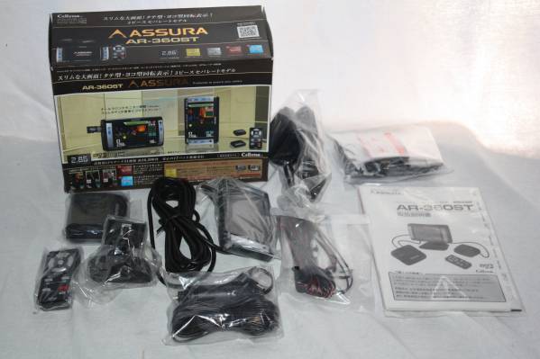 【アシュラ】　GPSレーダー探知機　AR-360ST　　【美品】