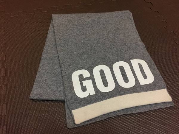 グッドイナフ カシミヤ GOODマフラー 藤原ヒロシ fragment