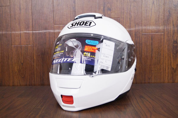 未使用 SHOEI NEOTEC ヘルメット ルミナスホワイト L 59cm 【公式通販】