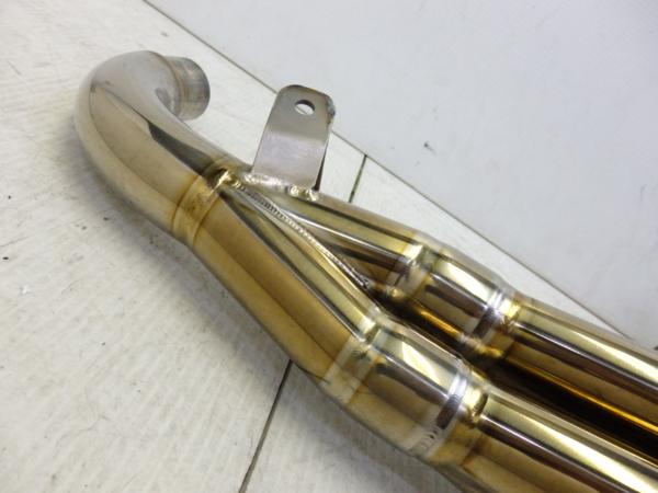 ホーネット250 MOTOGEAR チタン エキパイ マフラー 美品【P123