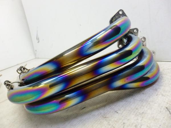 ホーネット250 MOTOGEAR チタン エキパイ マフラー 美品【P123