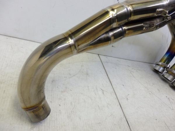 ホーネット250 MOTOGEAR チタン エキパイ マフラー 美品【P123