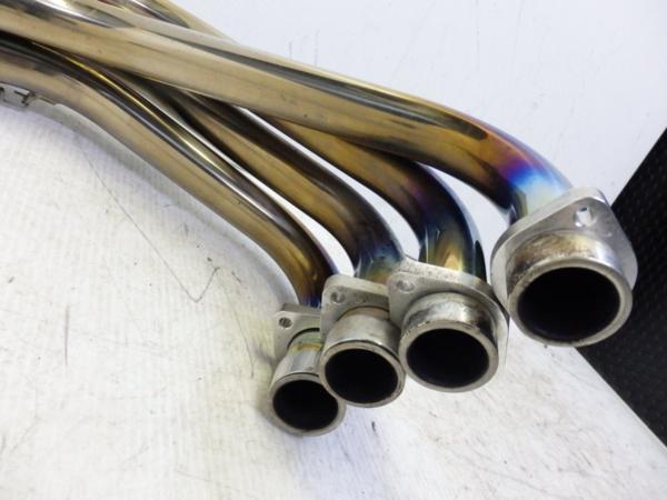 ホーネット250 MOTOGEAR チタン エキパイ マフラー 美品【P123