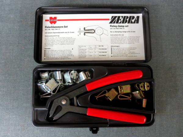 WURTH ZEBRA Fixing clamp set パネルクランプキット 中古品！(工具