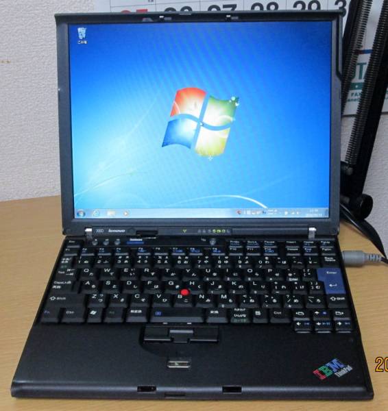 中古】【非常に良い】ThinkPad X60sでの動作保証1GBメモリ tf8su2k