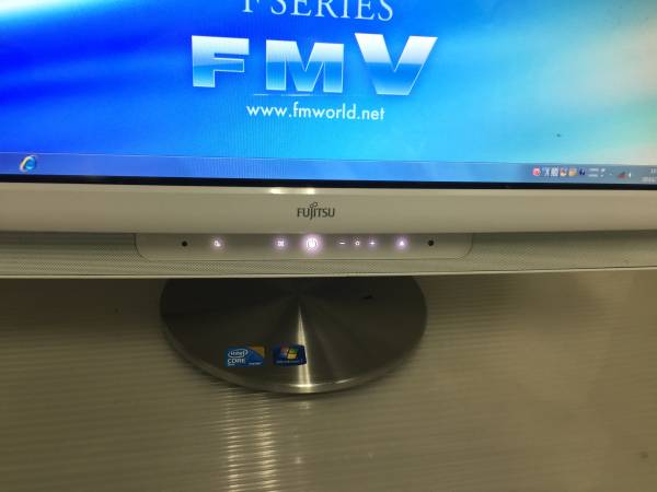 FUJITSU Windows7 CORE2 モニタ一体型 X174