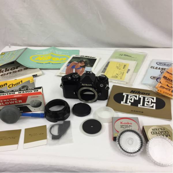 Nikon FEボディ 説明書、値札付き Nikon FE ニコン ボディ 中古(ニコン) 説明書の中古品・新品・未 2026