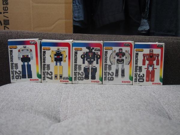 ホピー　マシンロボ　MR-26～30　5個セット　当時