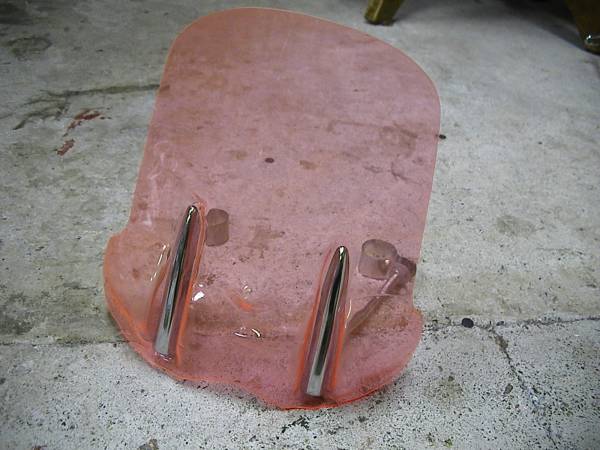 汎用　マスコット風防　可愛い　当時物？　カブ　モンキー　旧車