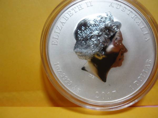 にわとり1オンス銀貨・2017・オーストラリア【送料80円】即決② 2017