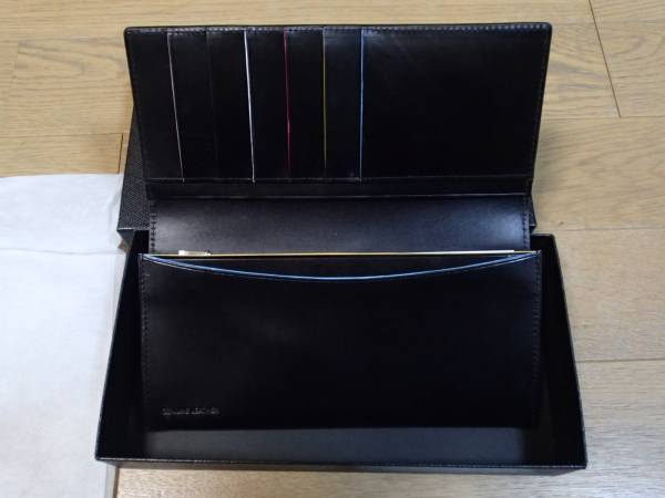 新品 Paul Smith LONG WALLET レザー 長財布 ポールスミス