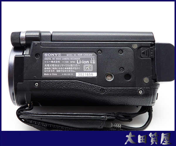 質屋 SONY ハンディカム HDR-CX630V 64GB 広角 難有り 中古1円～ HDR