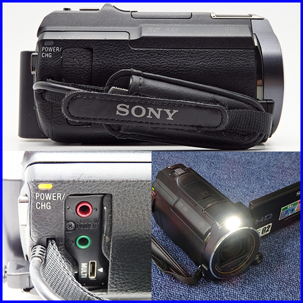 質屋 SONY ハンディカム HDR-CX630V 64GB 広角 難有り 中古1円～ HDR