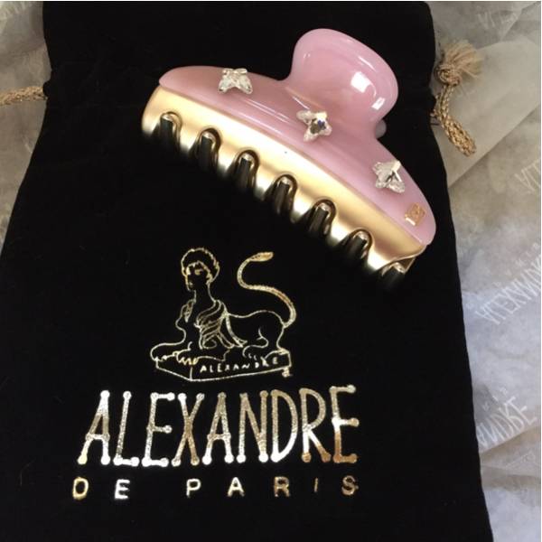 新品 アレクサンドルドゥパリ スワロ バタフライ 7.5cm クリップ