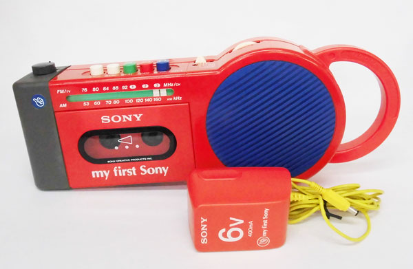ソニー「my first Sony ラジカセ(CFM-2000)」(ACアダプター付)
