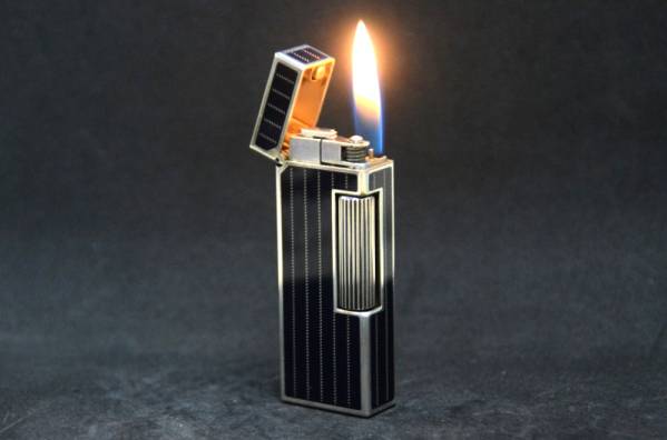 ダンヒル紺色ラッカー＆シルバー