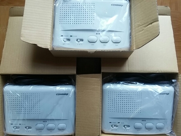 配線不要のインターホン WI-3SN 動作確認済　3台セット