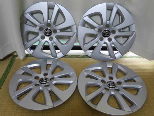 ホイールキャップ 15インチ プリウス 後期 純正 50系 トヨタ 4枚セット
