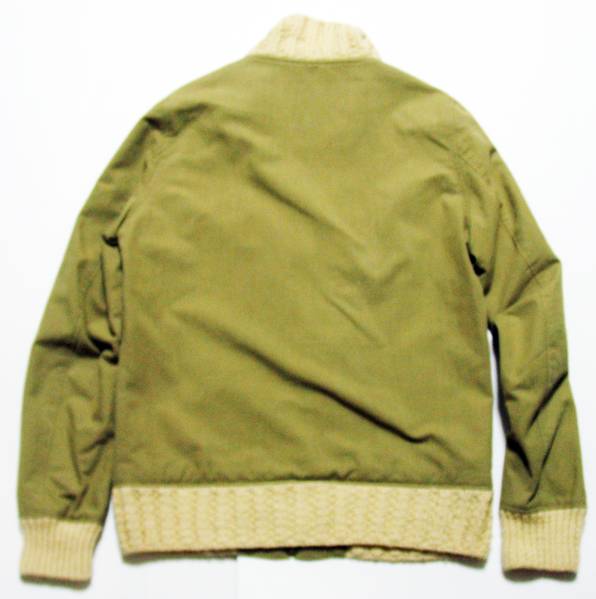 美品 VISVIM ビズビム REDWOOD KNIT COLLAR JKT ベージュ M(ジャケット