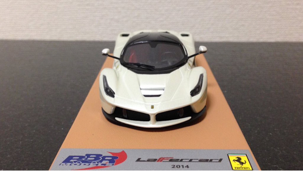 [ロム特注]BBR 1/43 ラ・フェラーリ フジホワイト LaFerrari