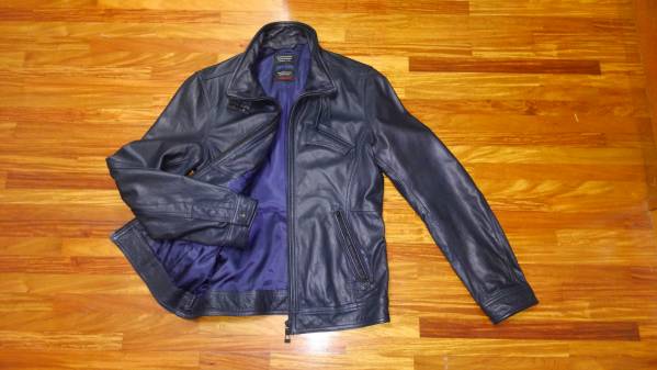 NICOLE CLUB FOR MEN ニコルクラブフォーメン ラムレザーシングル