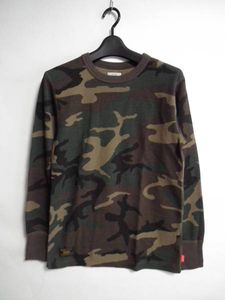 ◆ 16AW WTAPS WAFFLE LS 02 S 迷彩 Tシャツ ダブルタップス