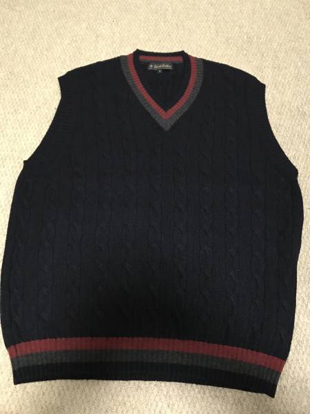 ブルックスブラザーズ丸の内購入 ベスト 新同極美品 M Vネック