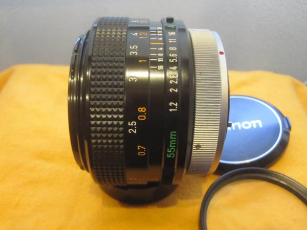 キヤノン F-1 + FD 55mm F1.2 S.S.C.［ジャンク品］ 中古 キヤノン