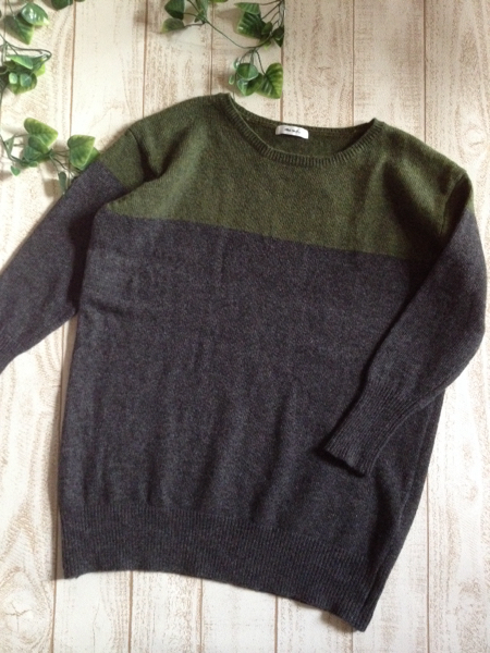 niko and...＊ニコアンド＊チュニック丈ゆったりニット トップス