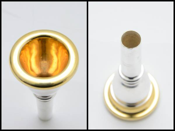 チューバ マウスピース 0 シルキー Schilke 銀メッキ | アウトレット