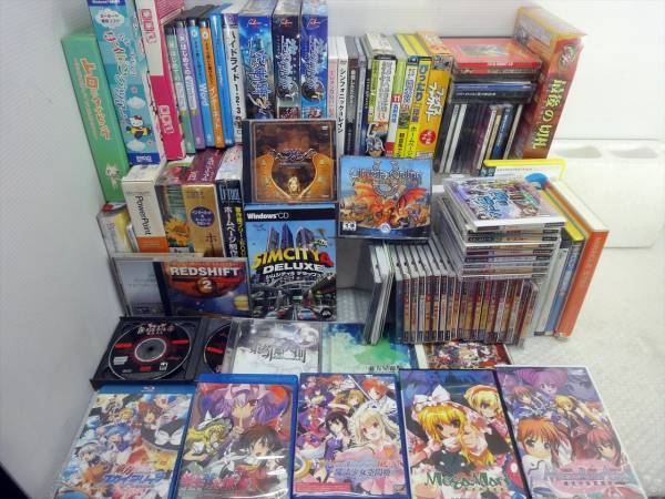 A042/大量★ファルコム 東方等PCゲーム.ソフトウェア 約150点