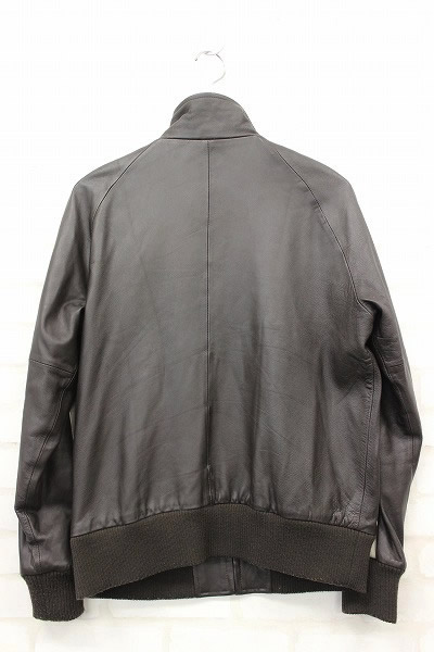 1J1675/ショット ラムレザートラックジャケット shott