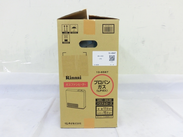 未使用 リンナイ SRC-363E ガスファンヒーター LPガス N2153186 ◎未