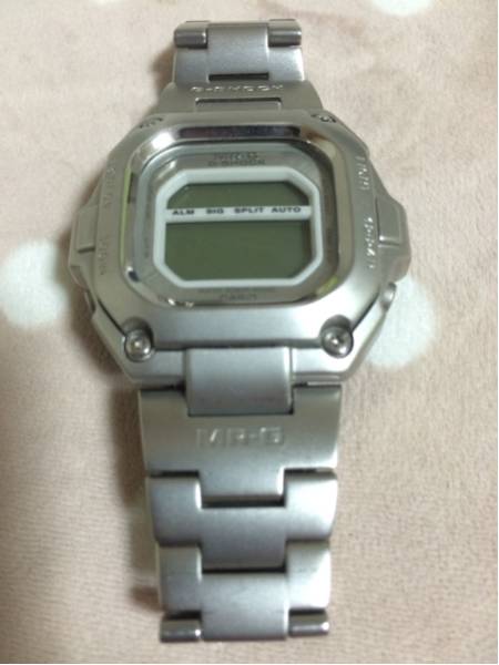 カシオ G-SHOCK MRG-110 電池切れ