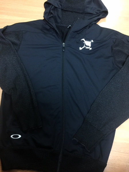 美品★希少 オークリースカル キラキラパーカー メンズM