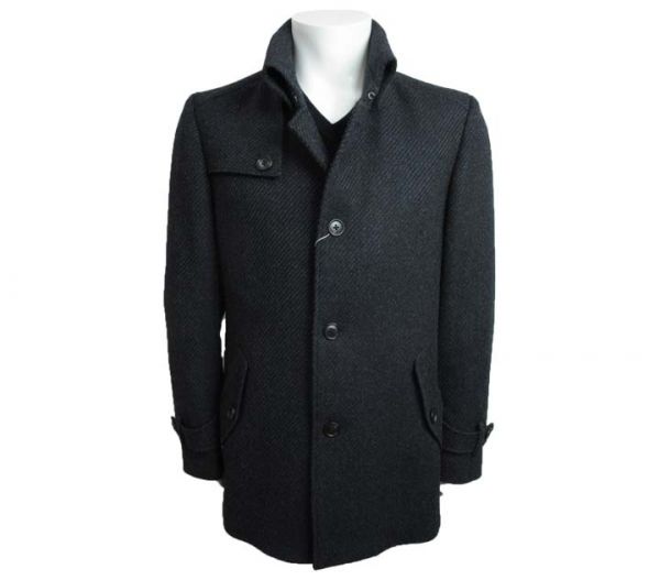 【durini】TETE HOMMEテットオムシングルトレンチコート紺AL