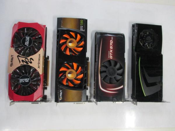 グラフィックボード NVIDIA GeForce GTX 4枚 ジャンク P7522 PCパーツ